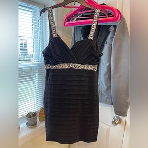 Black formal dress